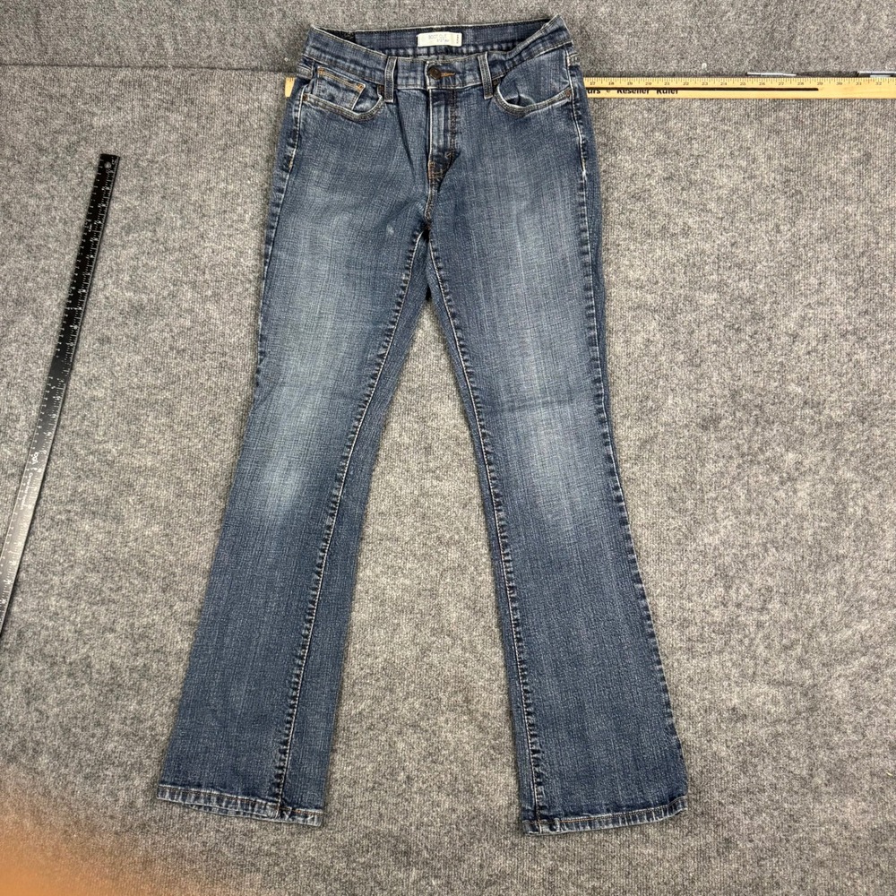 Levi's Jeans Womens Size 10 L Blue 515 Bootcut Stretch Denim Medium Wash Casual